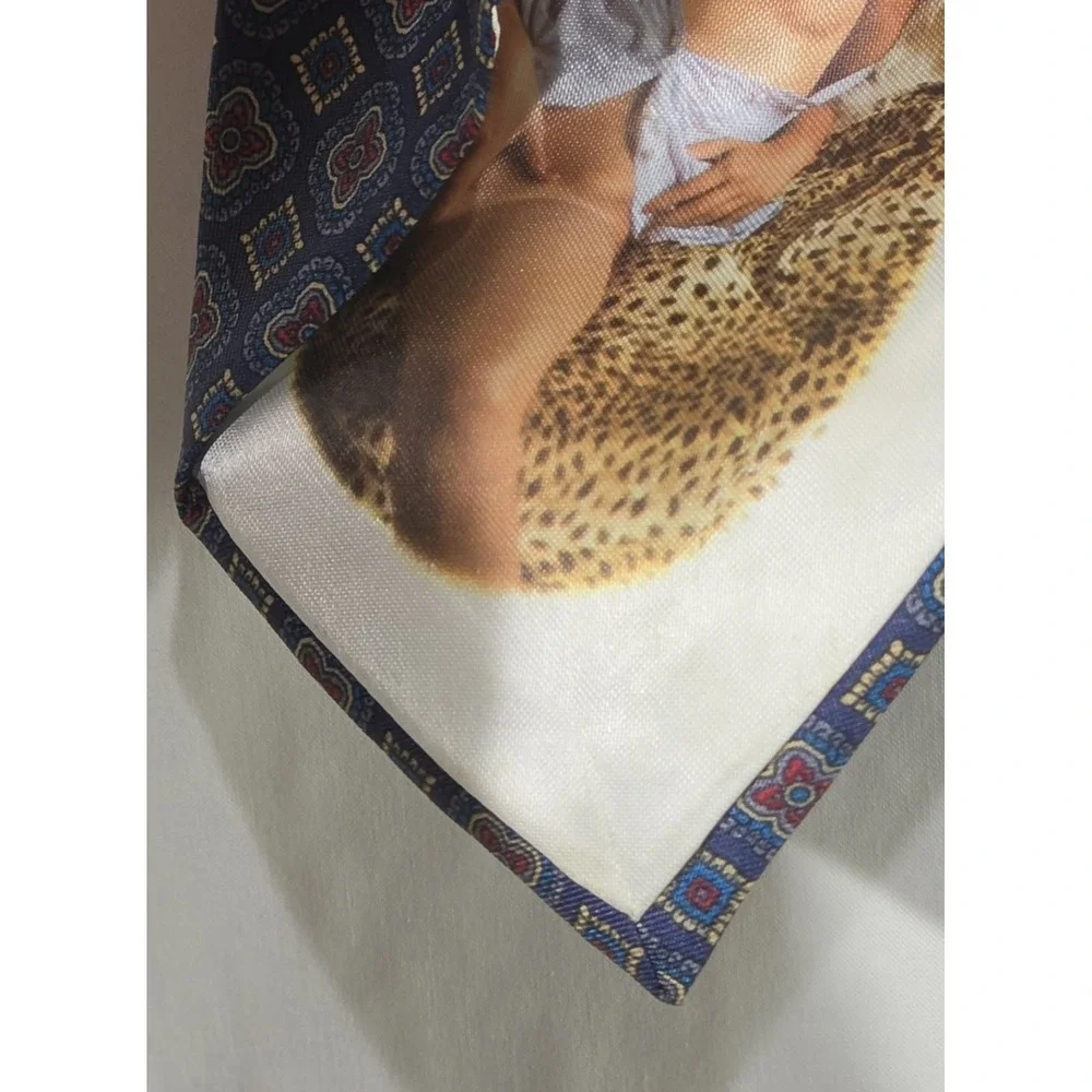 VTG Girls De Paris Peek A Boo Tie Pin Up Hidden Nude/Naked Woman Risque Novelty